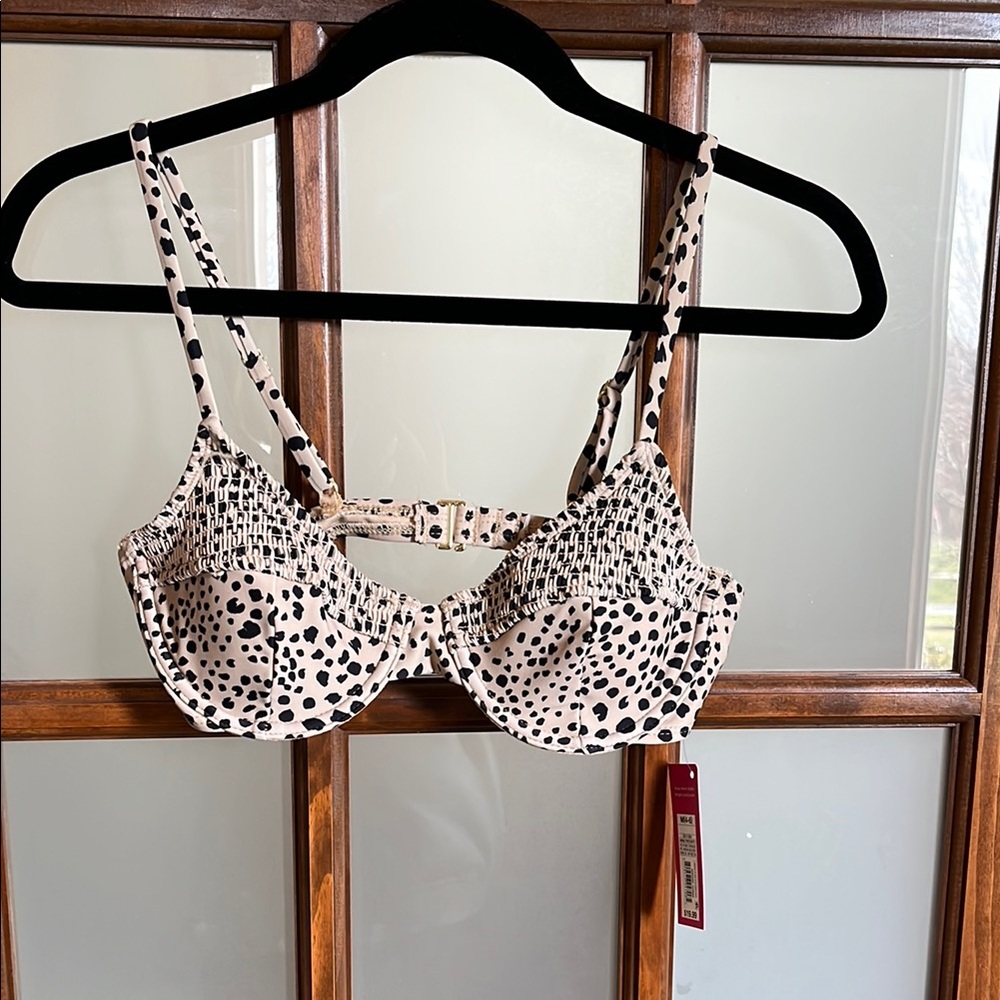Polka Dot Underwire Bra